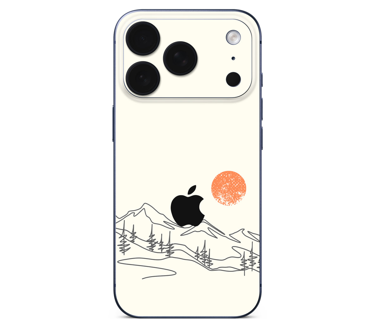 iPhone 17 Pro Max skin, Offline, back skin with logo cutout