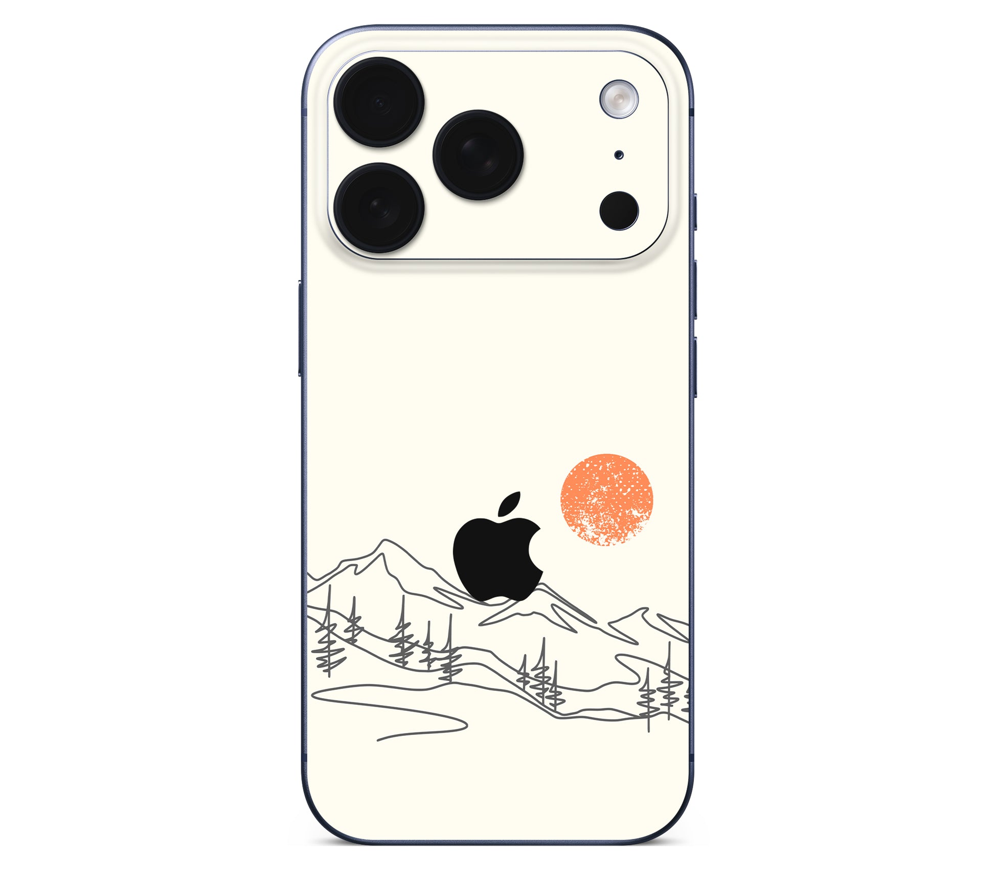 iPhone 17 Pro Max skin, Offline, back skin with logo cutout