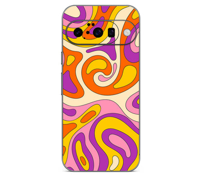 Google Pixel 11 skin, Psycho Vortex, back skin