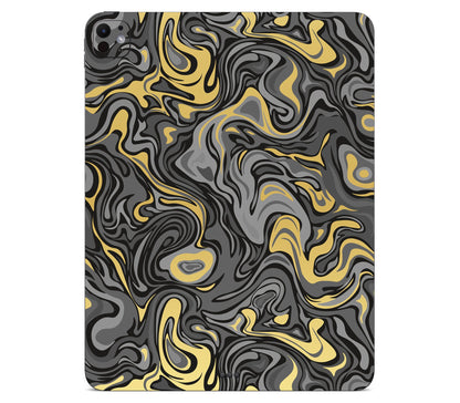 iPad Pro 11" (M4) skin, Damnation, back skin without logo cutout