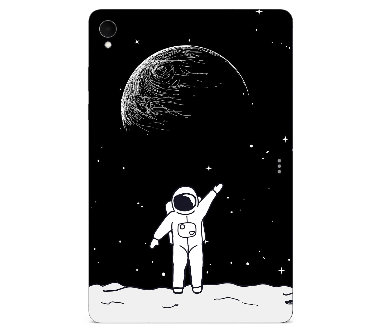 Galaxy Tab S11 skin, Moonwave, back skin