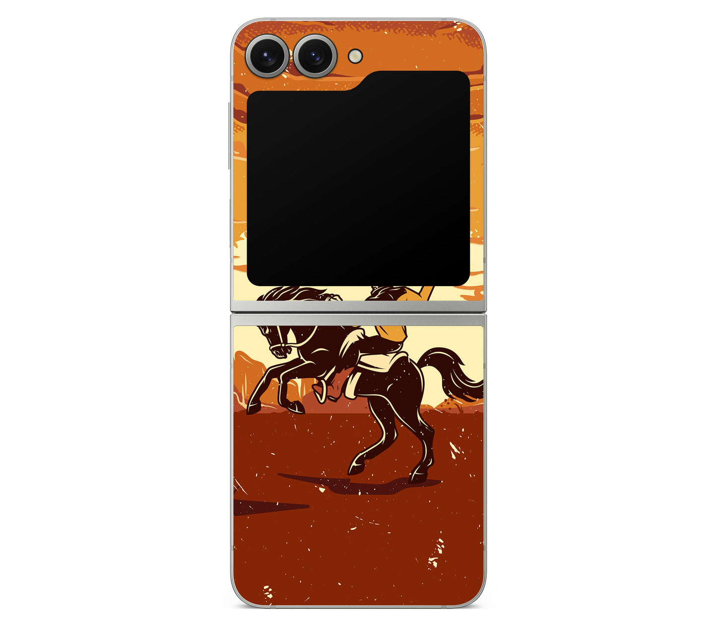 Galaxy Z Flip 7 FE skin, Cowboy, back skin