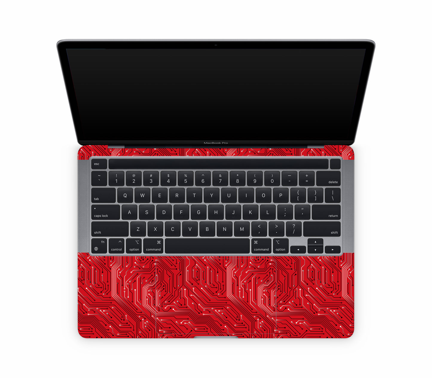 Macbook Pro 13" (2020, Intel) skin, REDLINE, inside skin