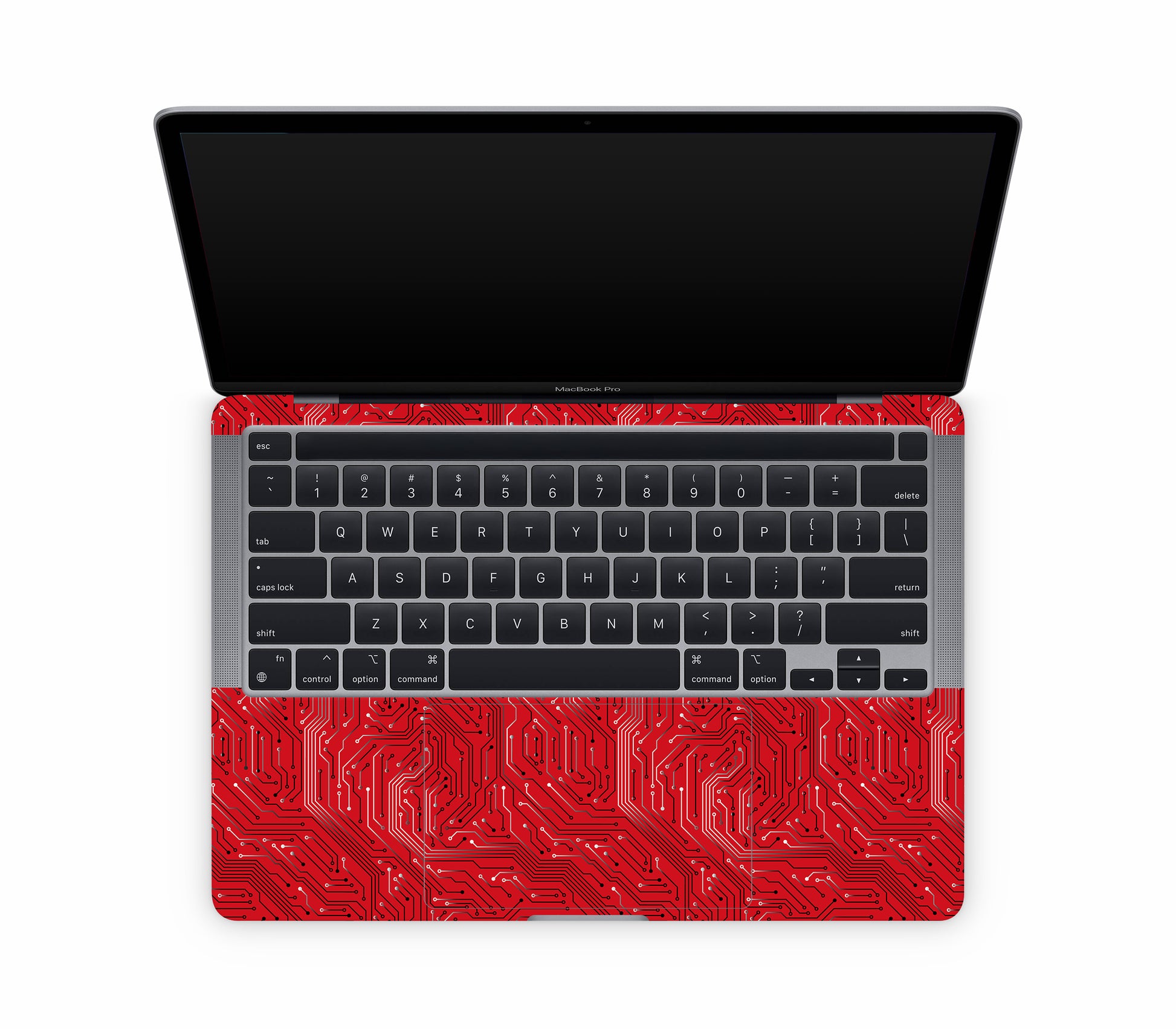 Macbook Pro 13" (2020, Intel) skin, REDLINE, inside skin