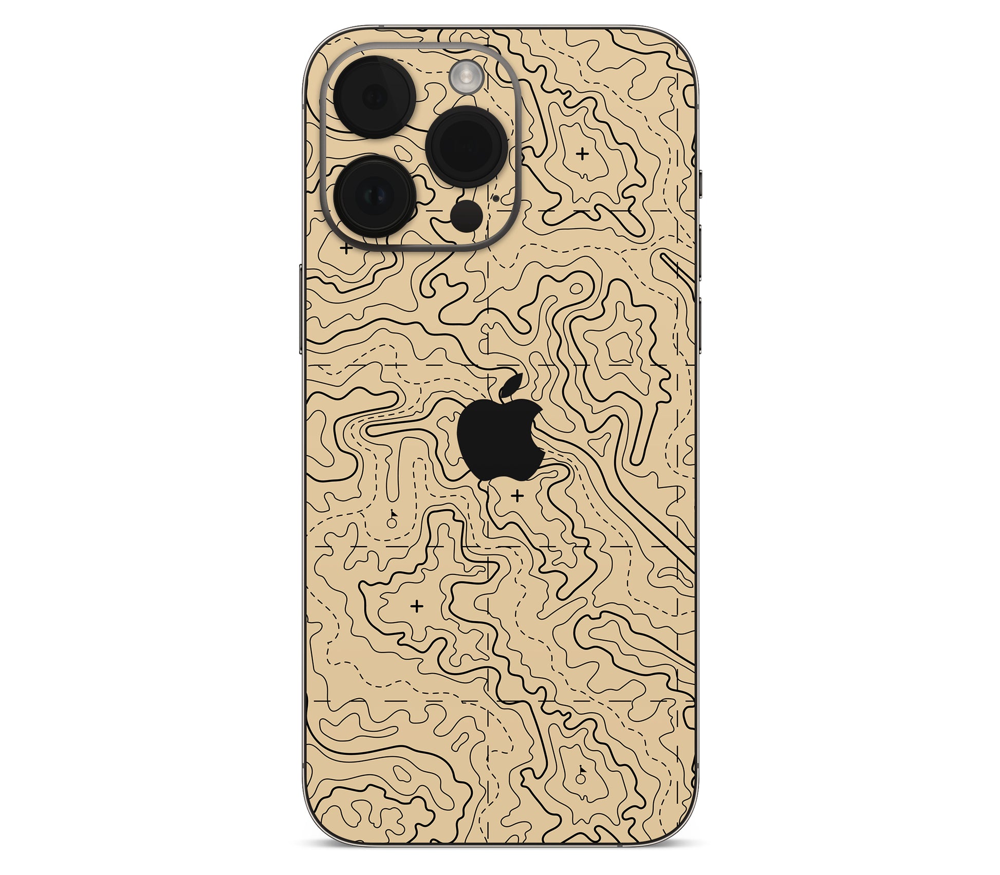 iPhone 14 Pro Max skin, Lockdown (Sandline), back skin with logo cutout