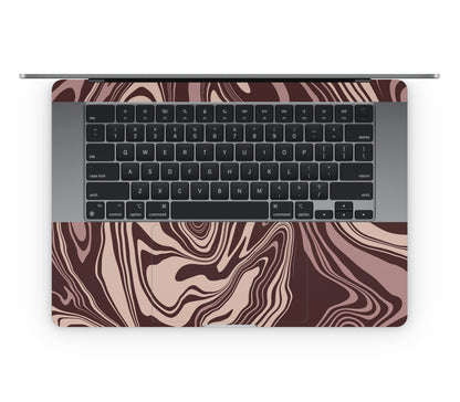 MacBook Air 15" (2025, M4) skin, Vertigo (Fever), inside skin