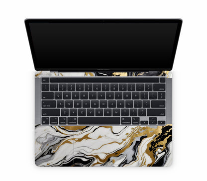 MacBook Pro 13" (2020, M1) skin, Gold Flare, inside skin