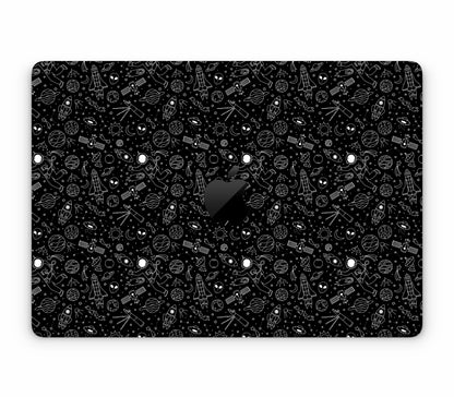 MacBook Air 13" (2024, M3) skin, Cygnus, top skin with logo cutout