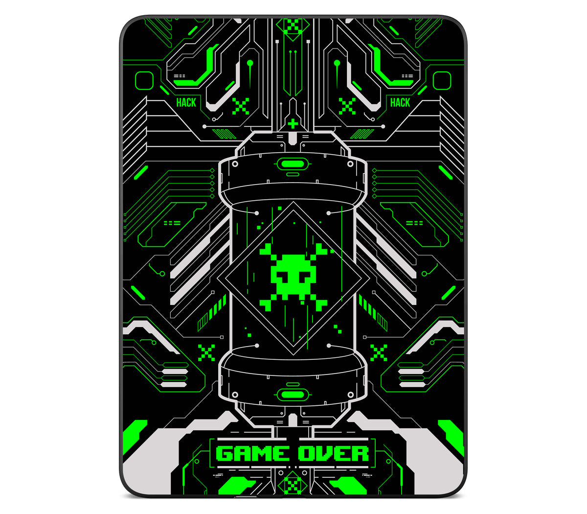 Kindle Paperwhite (Gen 12) skin, Fatal Error (Acid), back skin