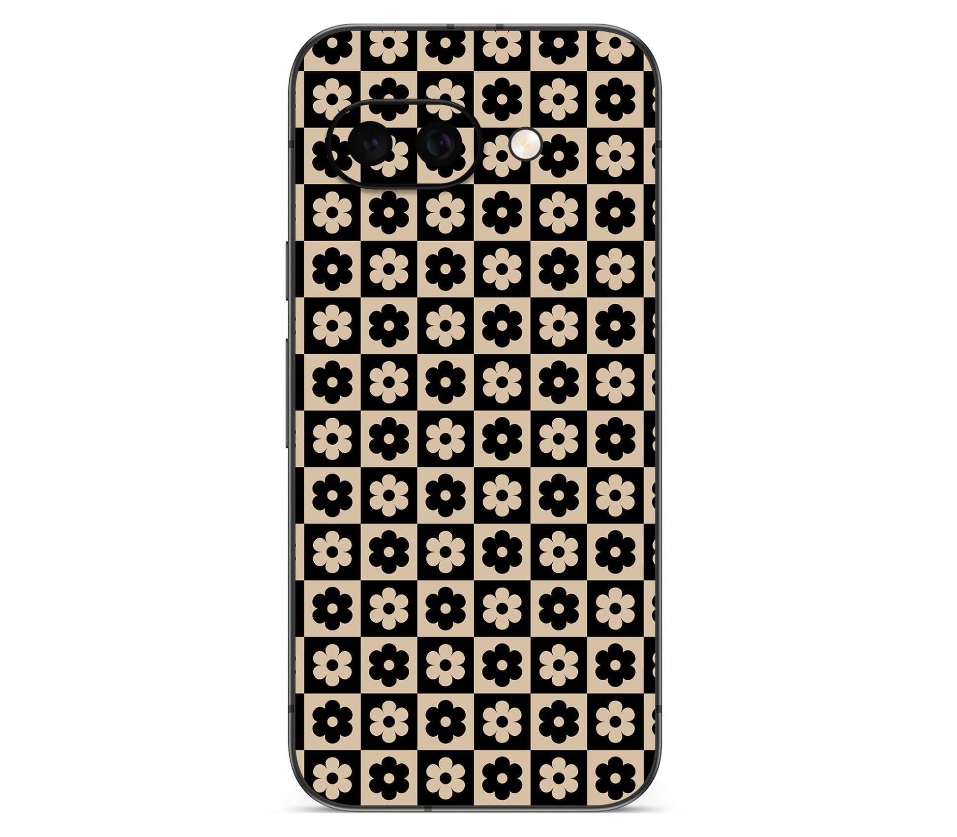 Google Pixel 9A skin, Floral Grid, back skin