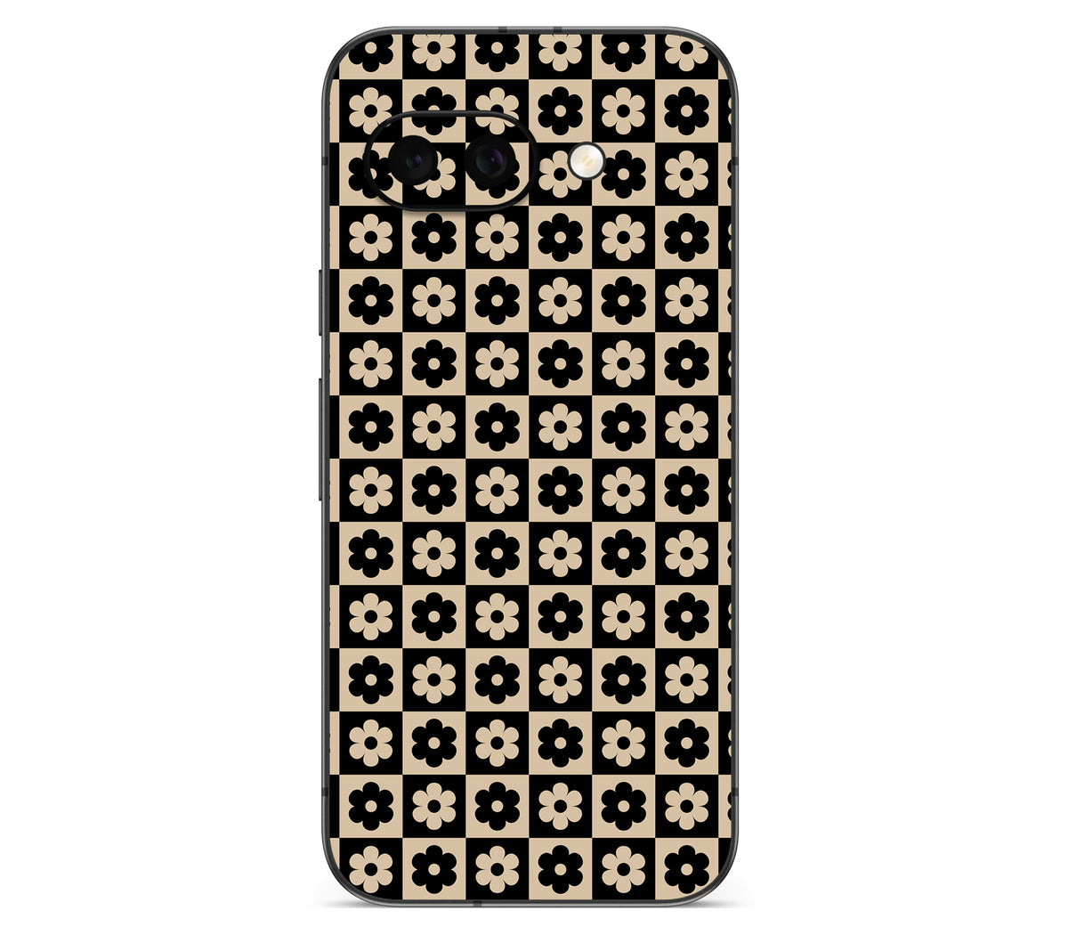 Google Pixel 10A skin, Floral Grid, back skin