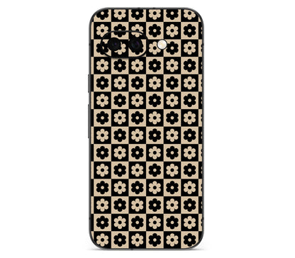 Google Pixel 10A skin, Floral Grid, back skin