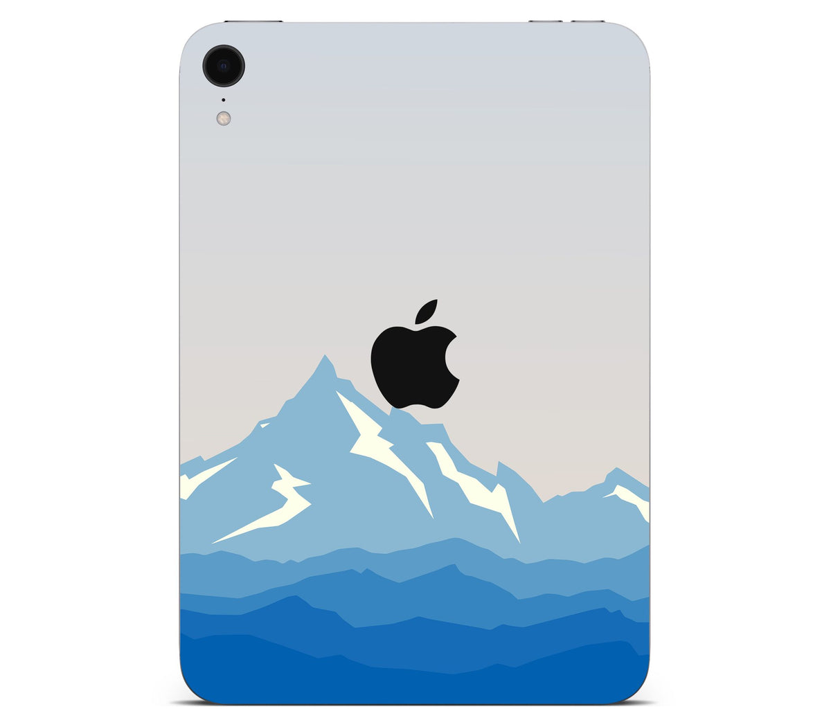 iPad Mini 7 (A17 Pro) skin, Everest, back skin with logo cutout