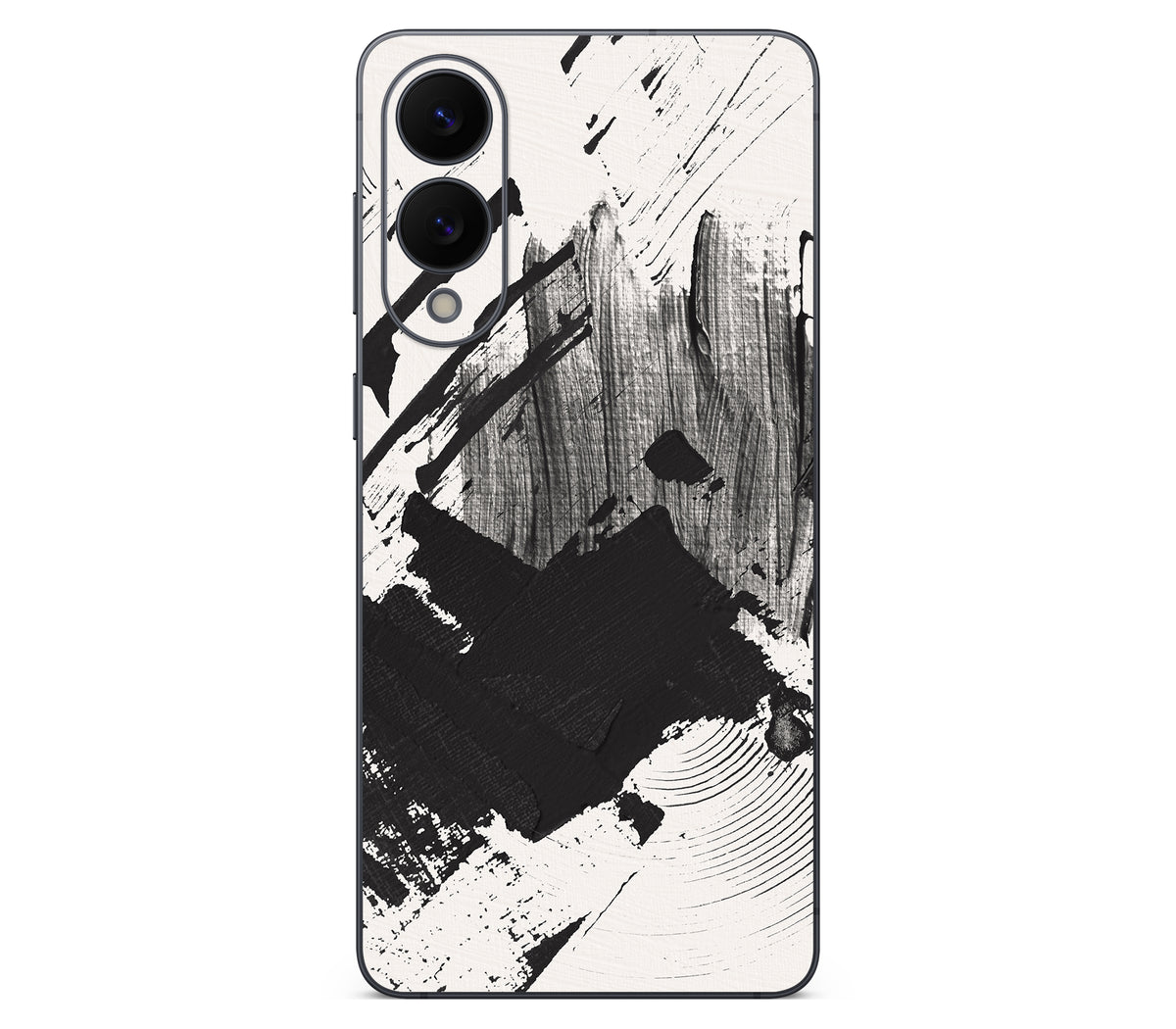 Galaxy S25 Edge skin, Black Noir, back skin