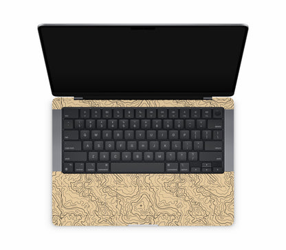 MacBook Pro 14" (2025, M5) skin, Lockdown (Sandline), inside skin