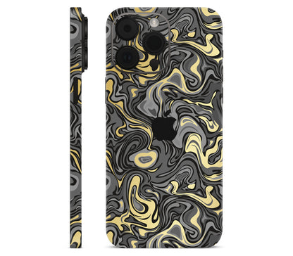 iPhone 14 Pro Max skin, Damnation, full wrap with logo cutout