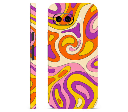 Google Pixel 10A skin, Psycho Vortex, full wrap skin