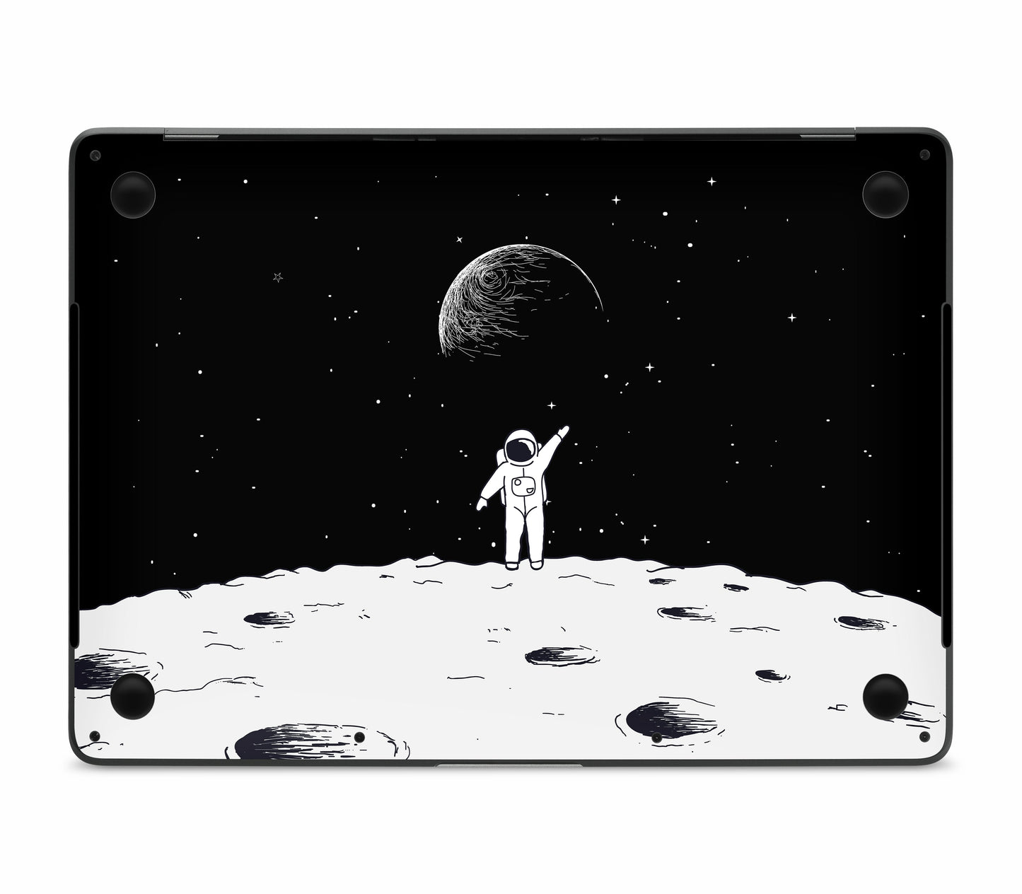 MacBook Pro 13" (2016-2019) Touch Bar skin, Moonwave, bottom skin
