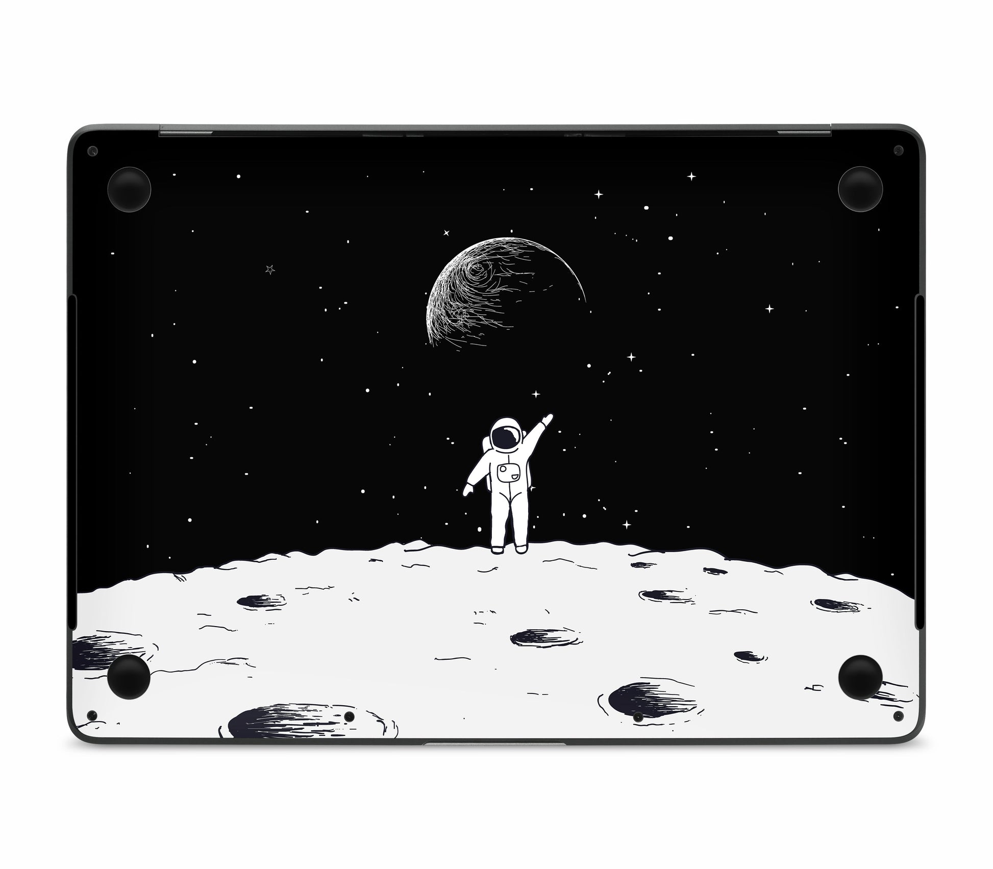 MacBook Pro 13" (2016-2019) Touch Bar skin, Moonwave, bottom skin