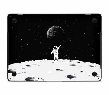 MacBook Pro 13" (2016-2019) Touch Bar skin, Moonwave, bottom skin