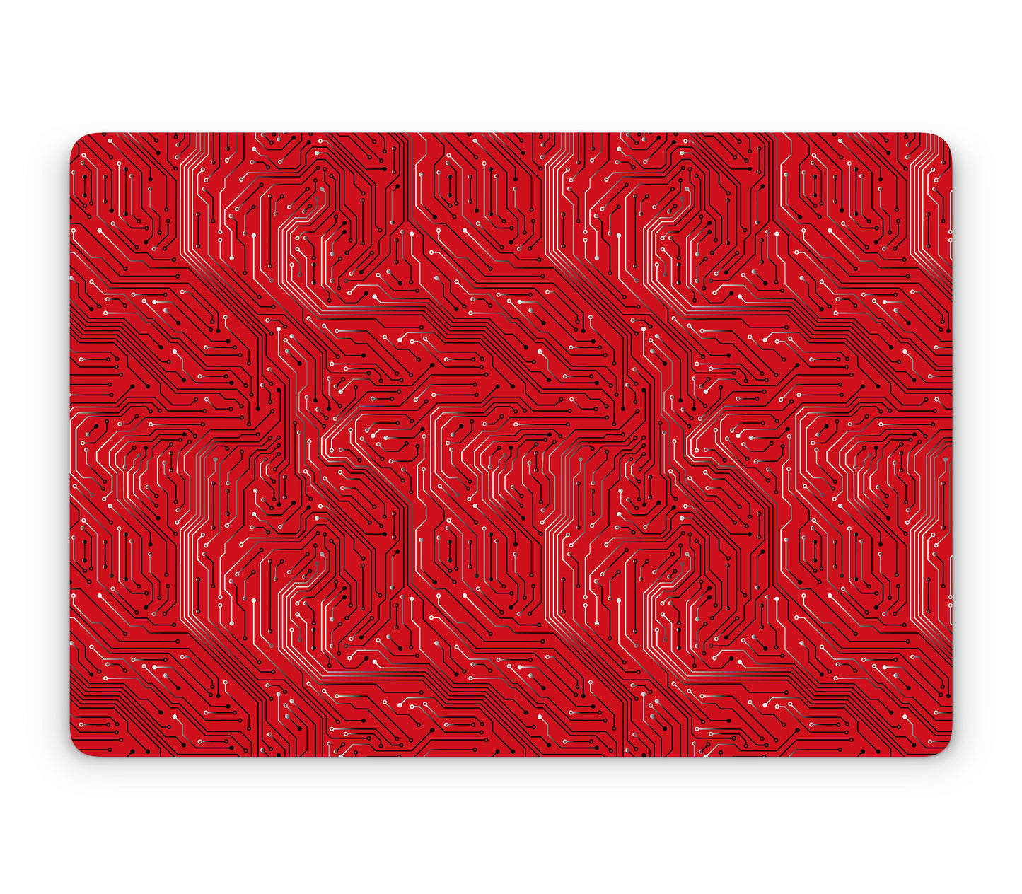 MacBook Pro 14" (2025, M5) skin, REDLINE, top skin without logo cutout