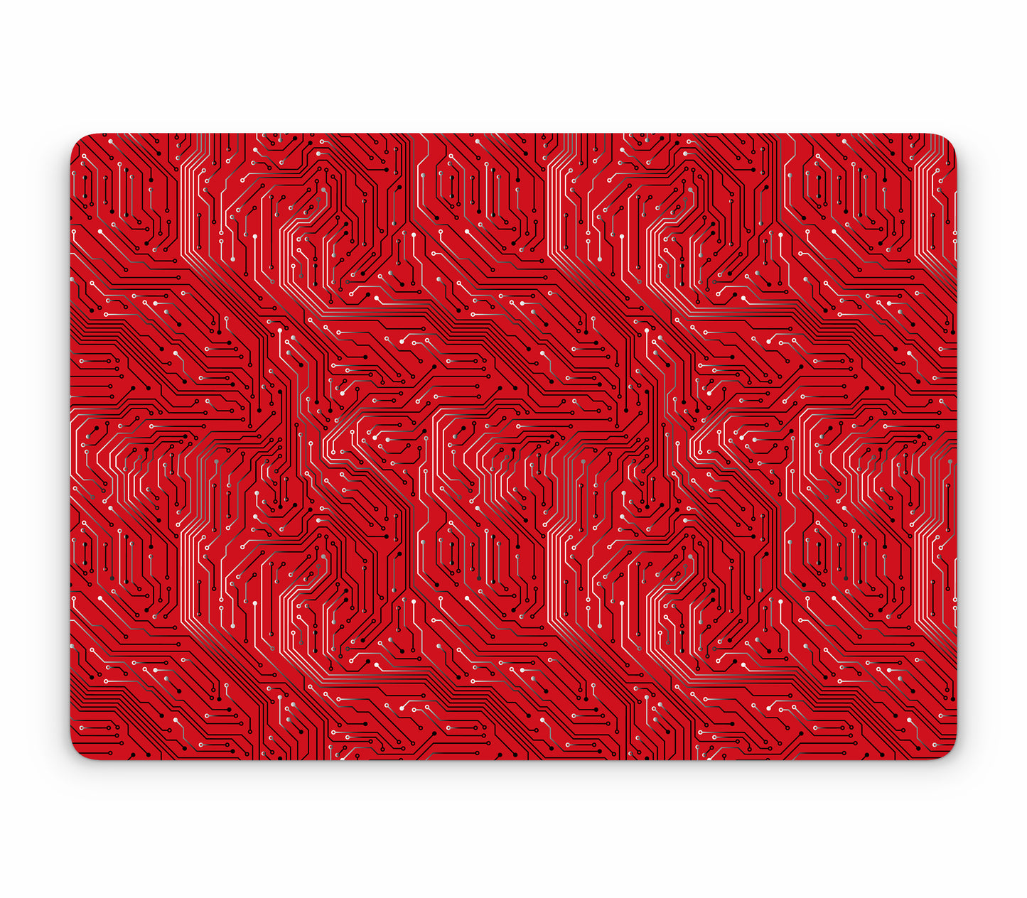 Macbook Pro 13" (2020, Intel) skin, REDLINE, top skin without logo cutout