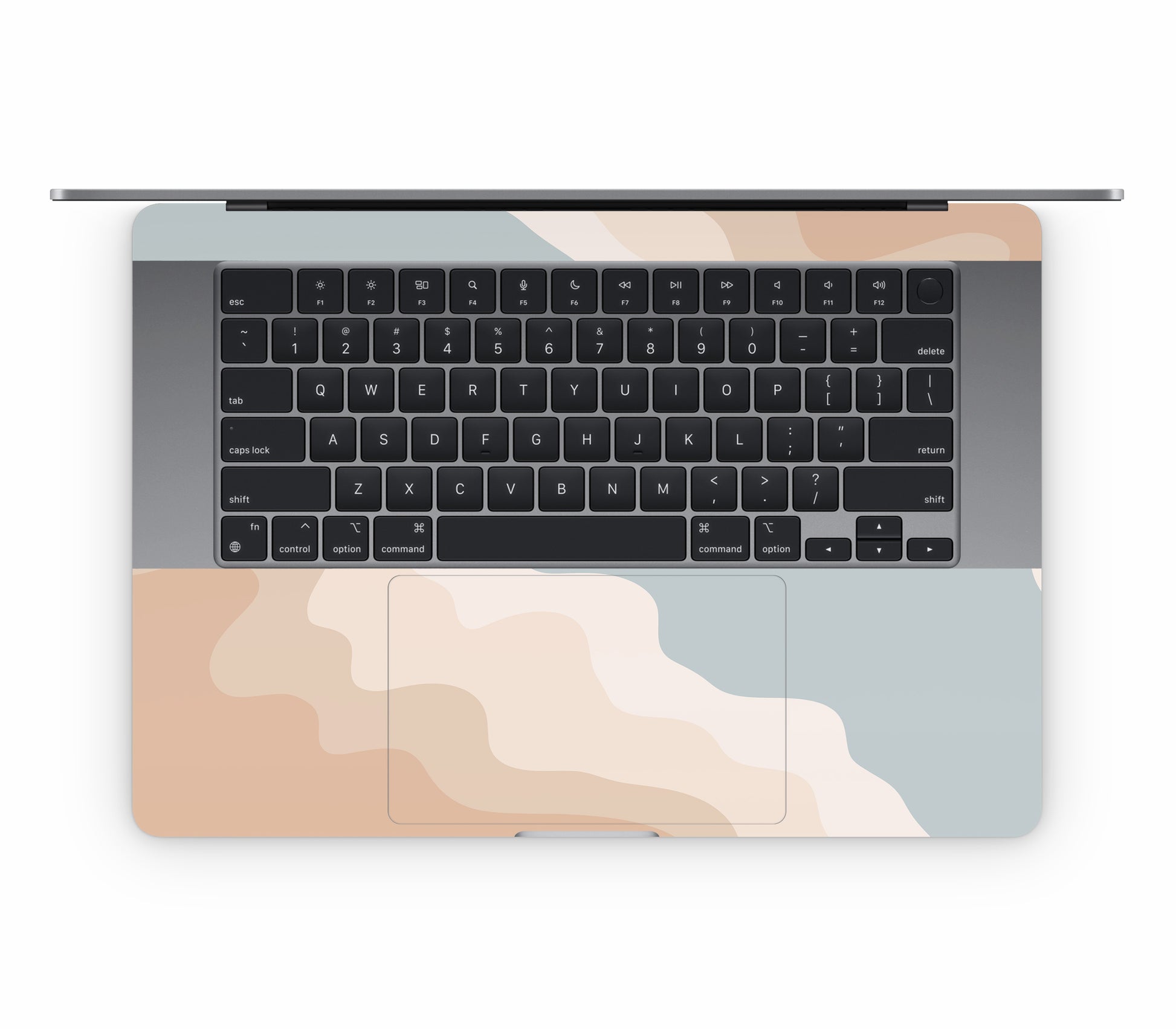 MacBook Air 15" (2026, M5) skin, Drift (Haze), inside skin