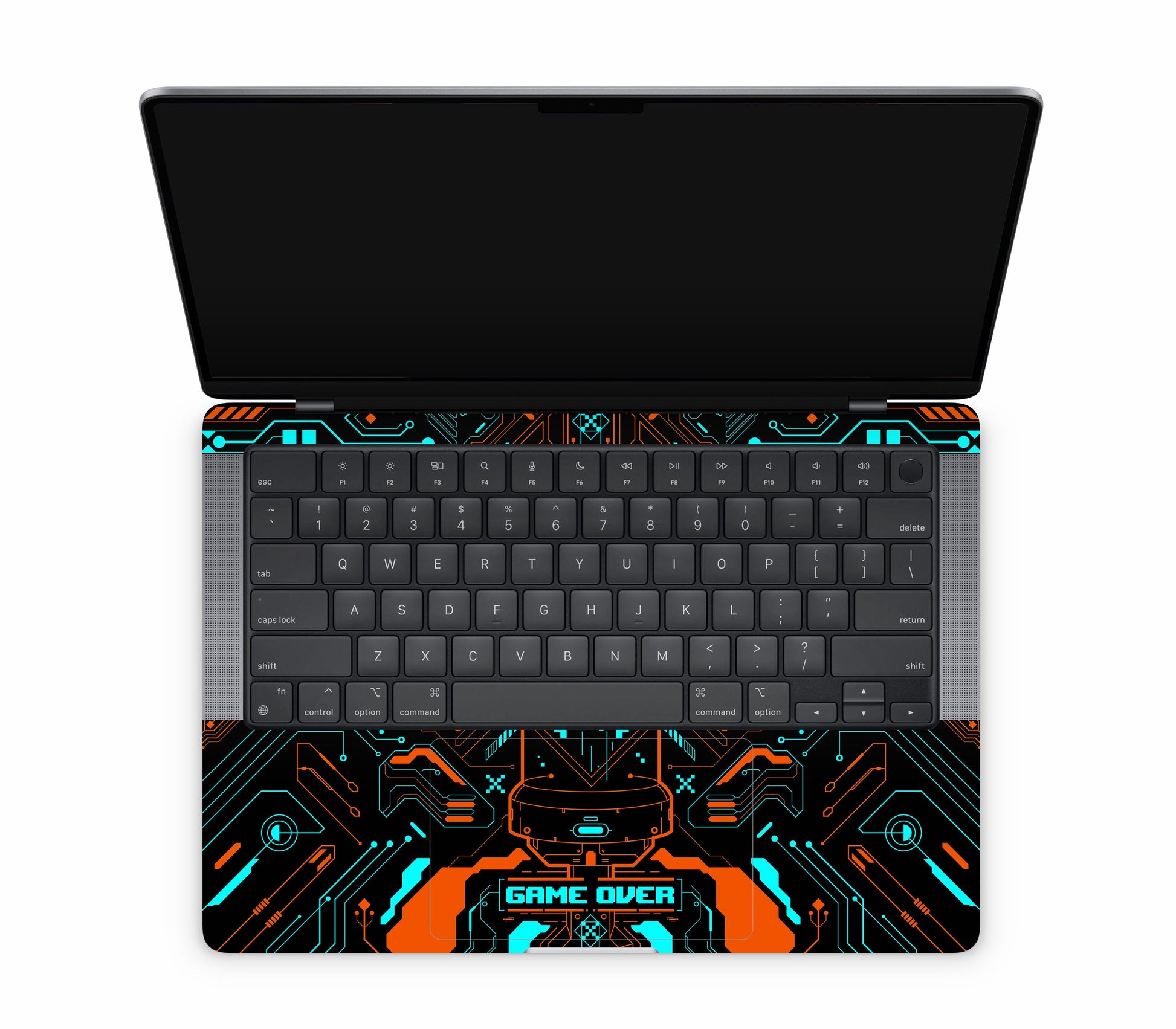 MacBook Pro 14" (2025, M5) skin, Fatal Error, inside skin