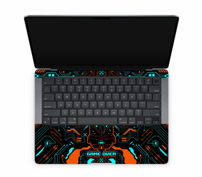 MacBook Pro 14" (2025, M5) skin, Fatal Error, inside skin