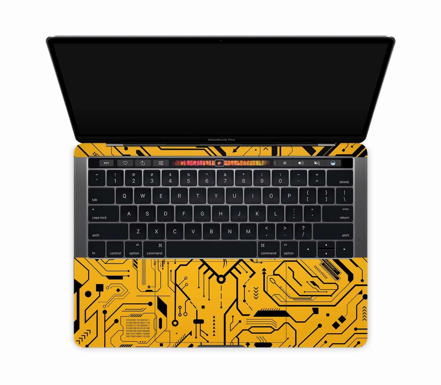 MacBook Pro 13" (2016-2019) Touch Bar skin, Kali (Kernel), inside skin