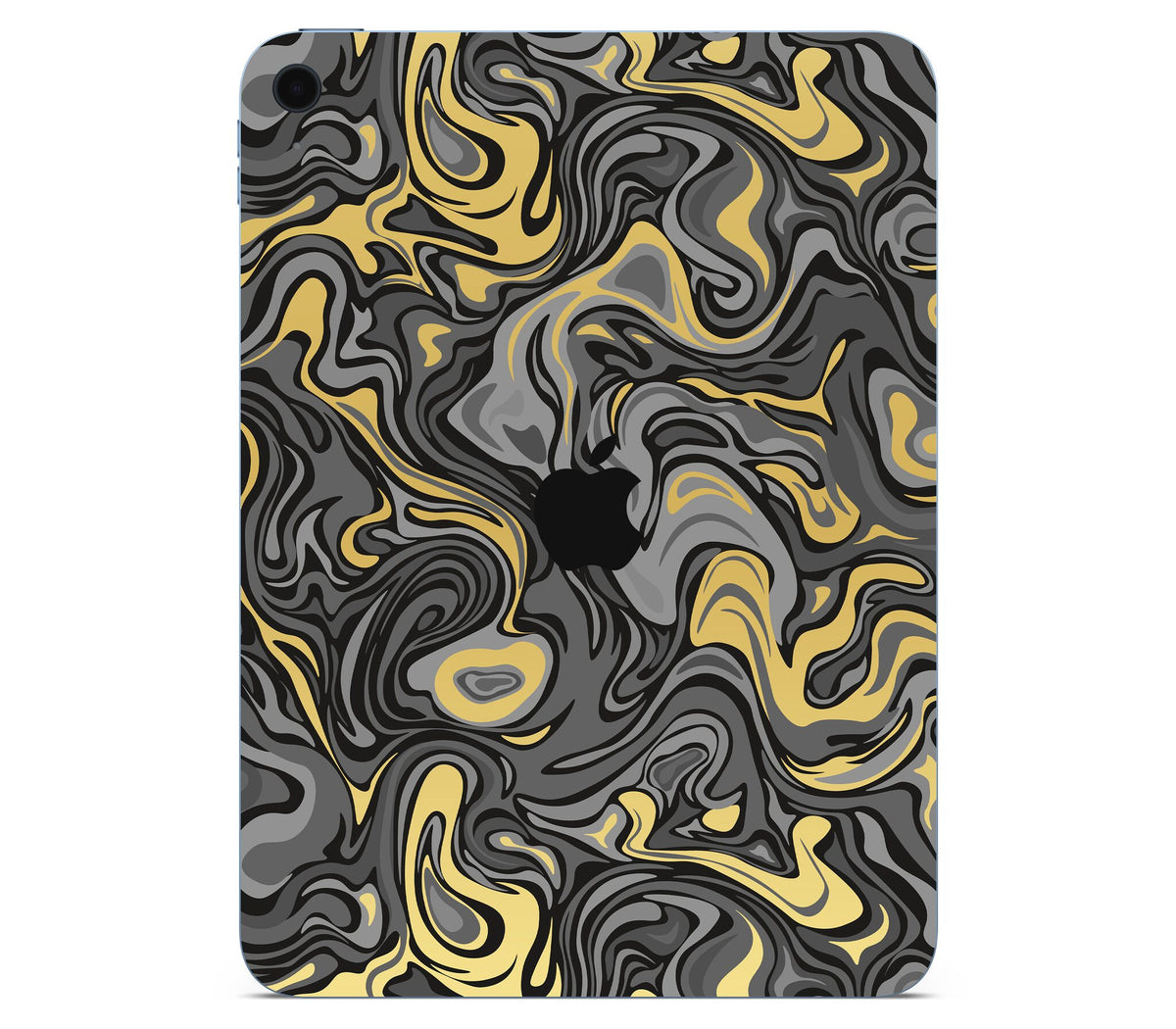 iPad 10.9" (2025, Gen 11) skin, Damnation, back skin with logo cutout