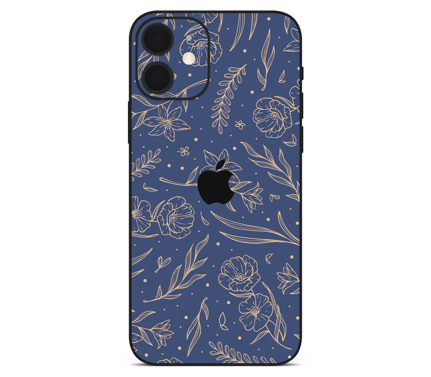 iPhone 12 skin, Twilight, back skin with logo cutout