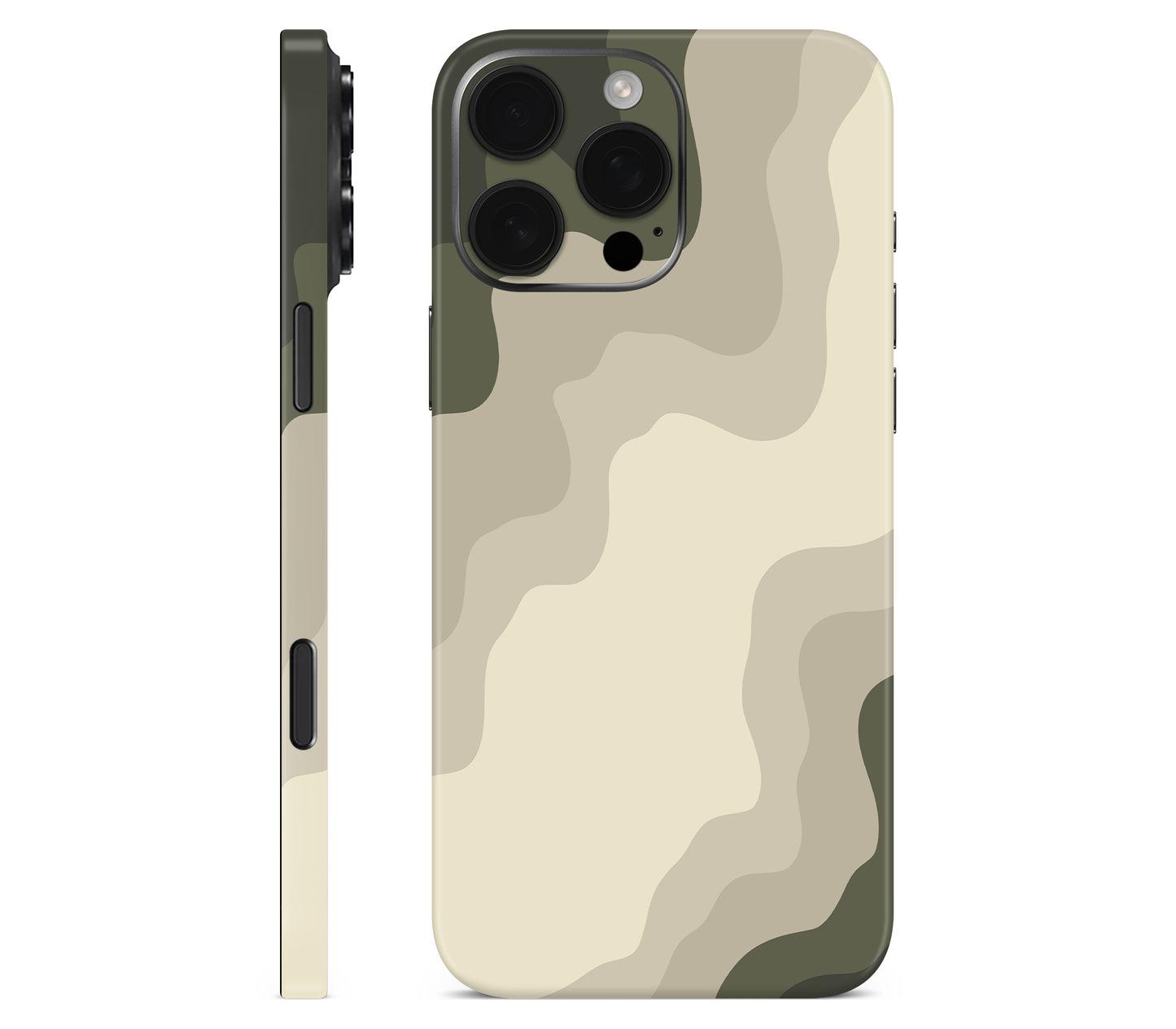 iPhone 16 Pro skin, Drift (Mirage), full wrap without logo cutout