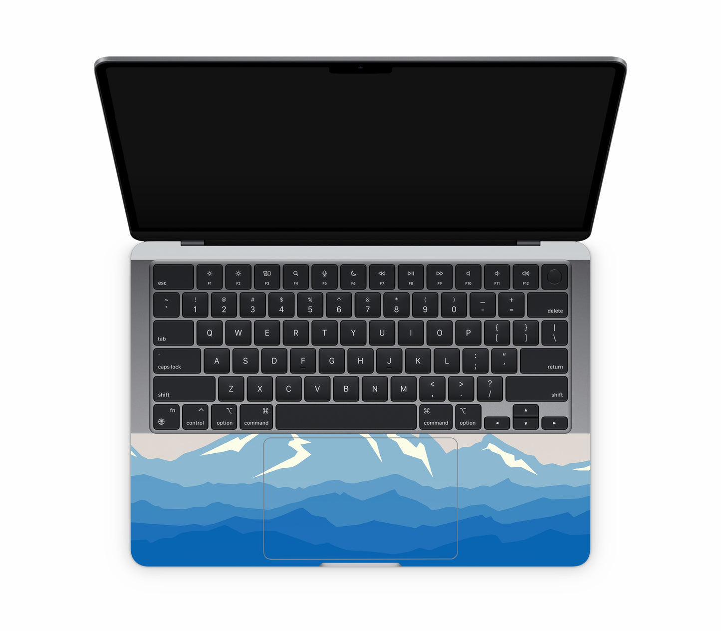 MacBook Air 13" (2026, M5) skin, Everest, inside skin