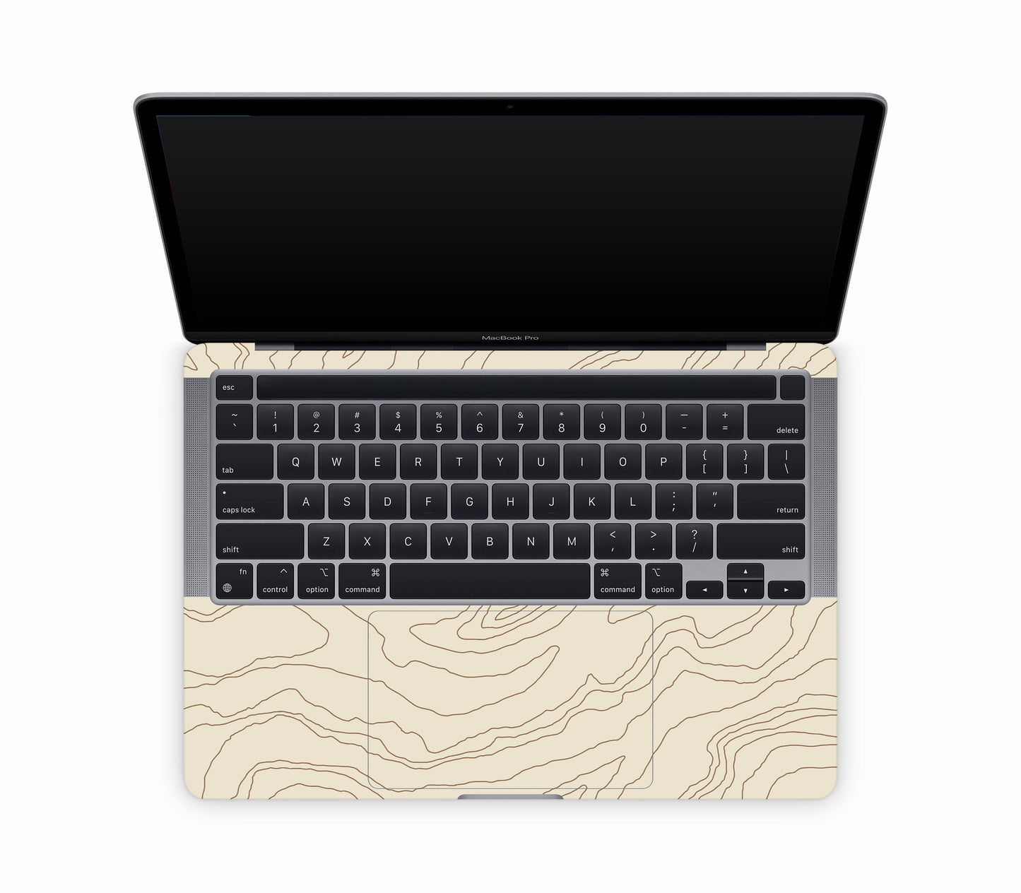 MacBook Pro 13" (2022, M2) skin, Dune, inside skin