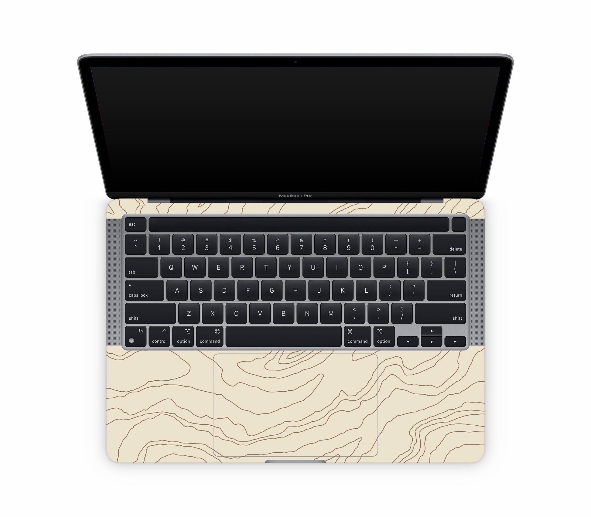 MacBook Pro 13" (2020, M1) skin, Dune, inside skin