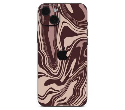 iPhone 15 Plus skin, Vertigo (Fever), back skin with logo cutout