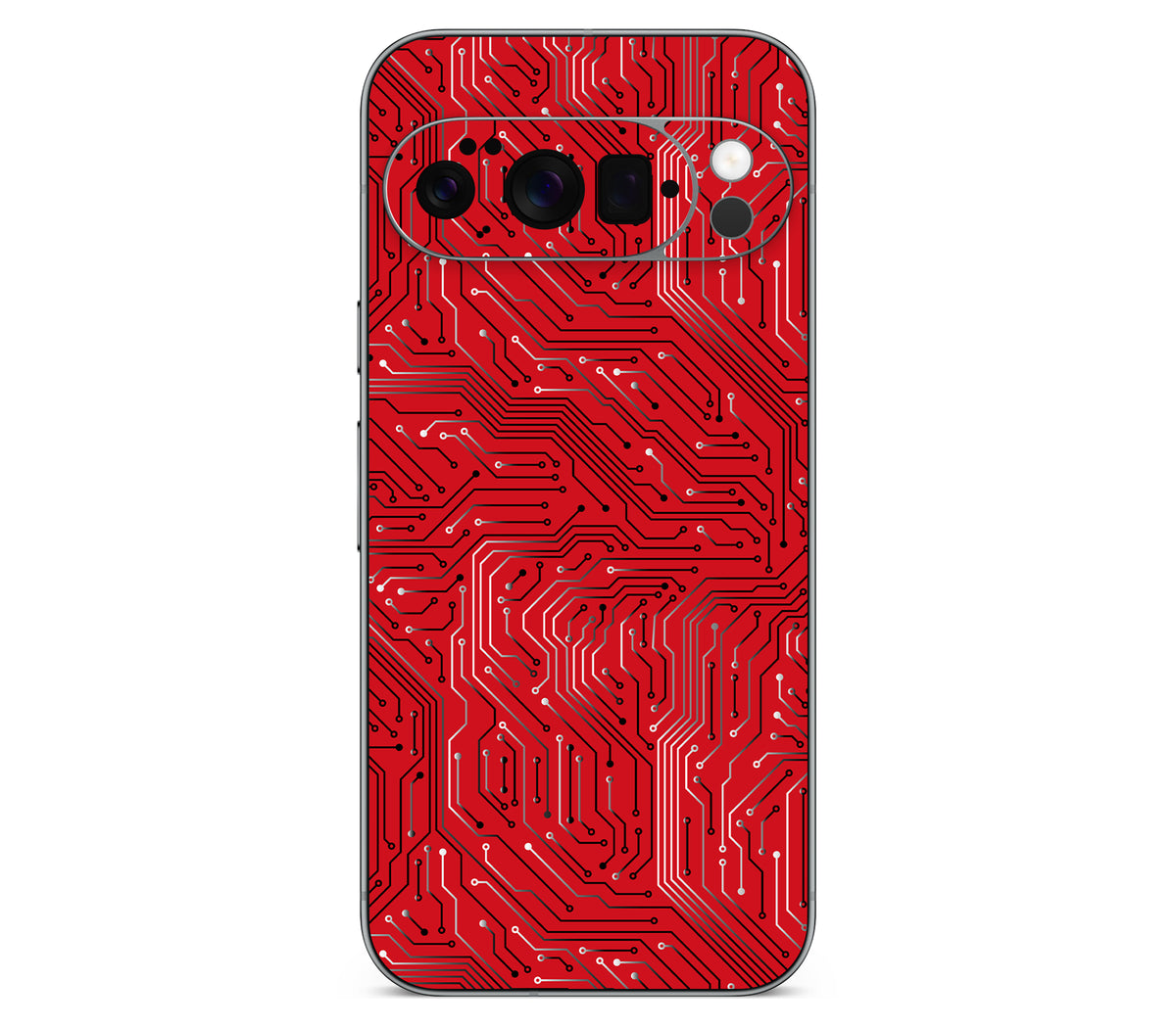 Google Pixel 10 Pro skin, REDLINE, full wrap skin