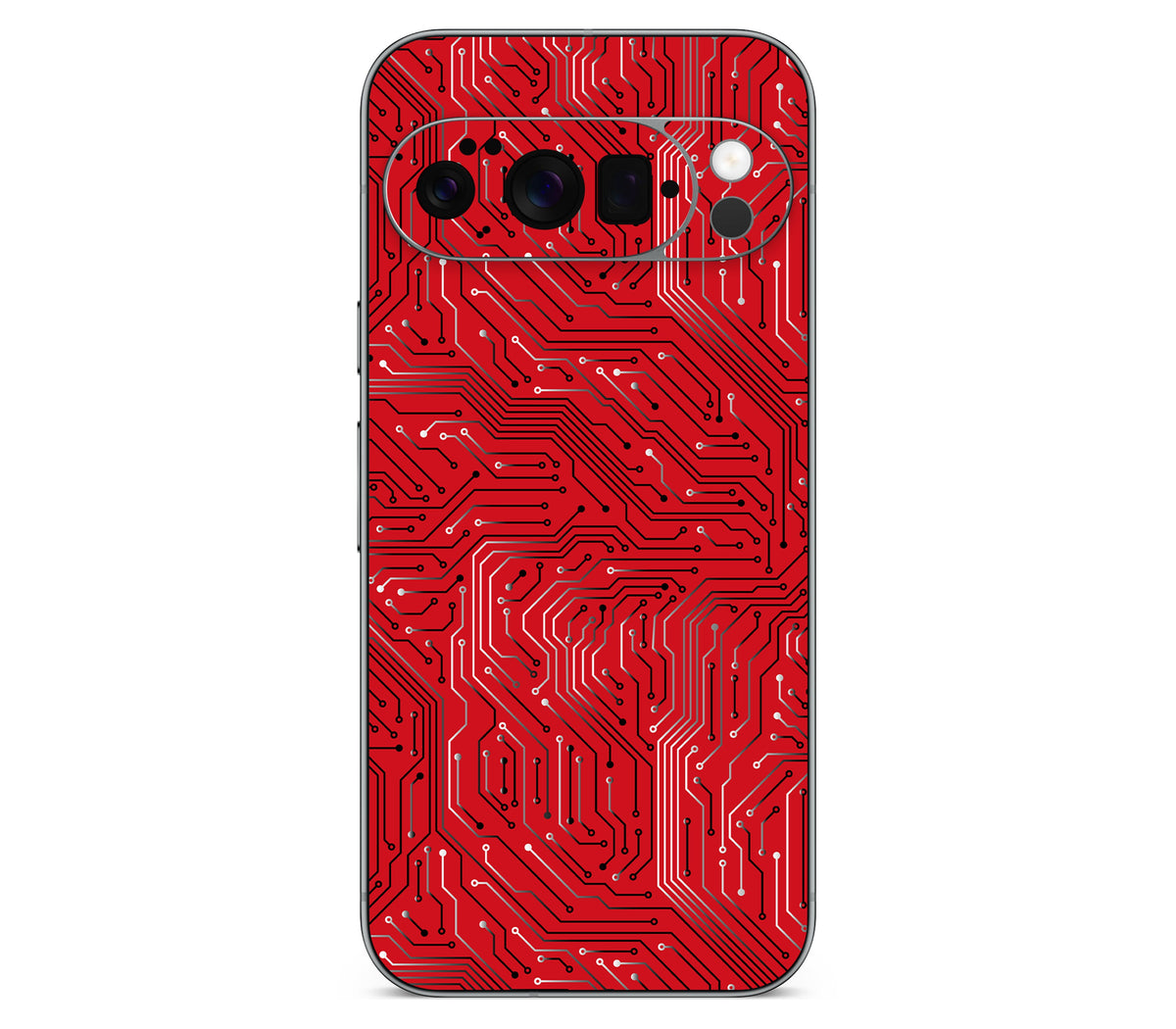 Google Pixel 11 Pro skin, REDLINE, full wrap skin