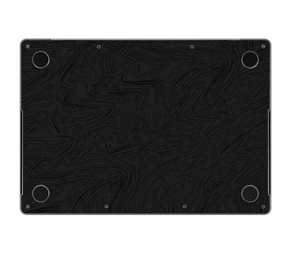MacBook Pro 16" (2021, M1) skin, Black Ice, bottom skin