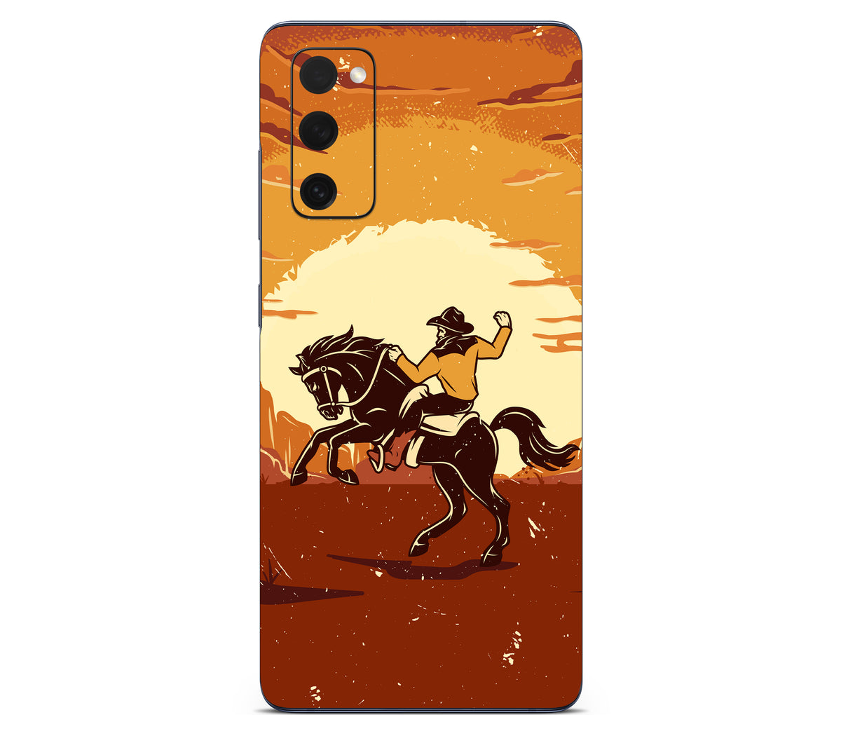 Galaxy S20 FE skin, Cowboy, back skin