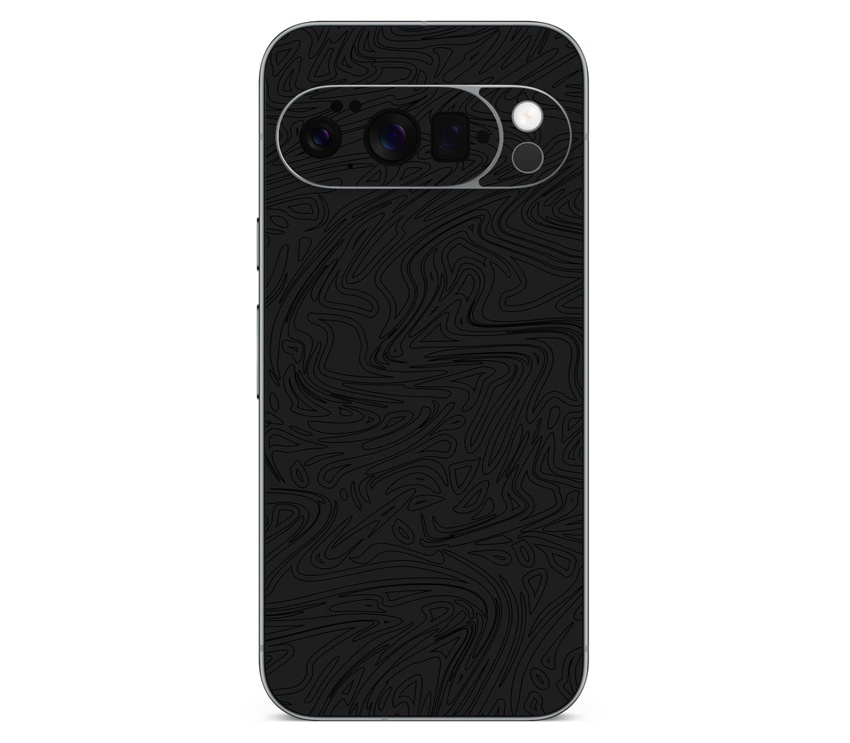 Google Pixel 11 Pro skin, Black Ice, back skin