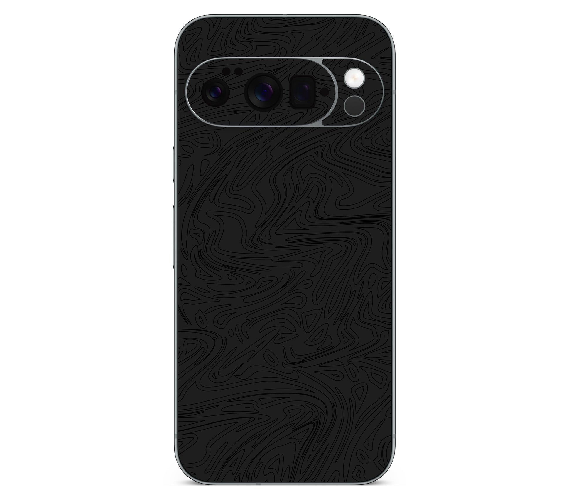 Google Pixel 11 Pro skin, Black Ice, back skin