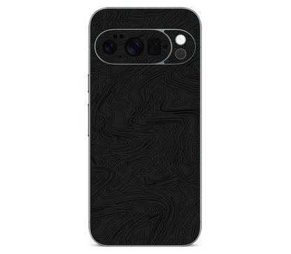 Google Pixel 11 Pro skin, Black Ice, back skin