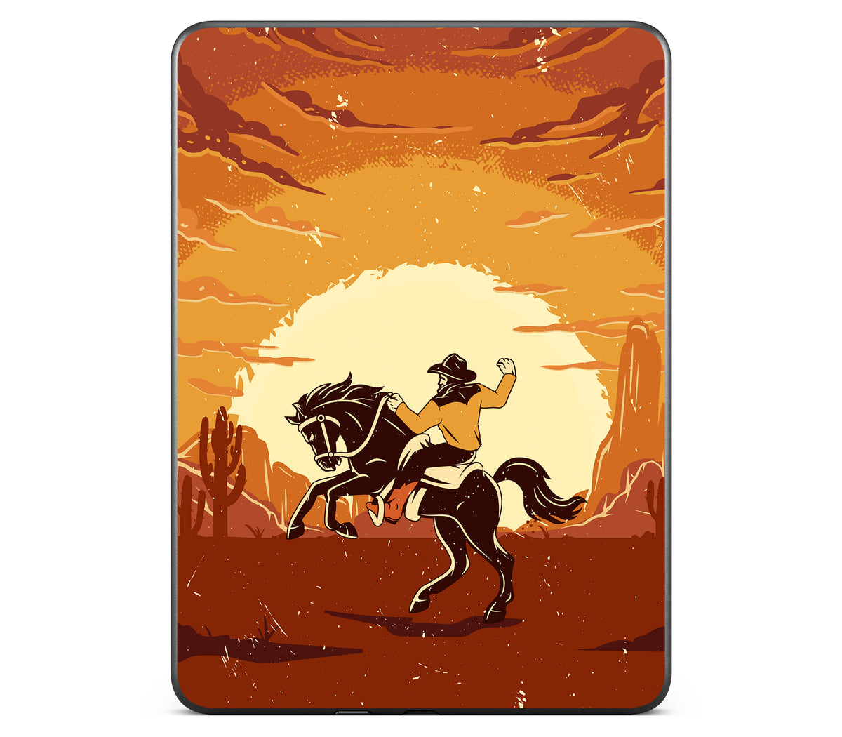 Kindle Colorsoft 2024 skin, Cowboy, back skin