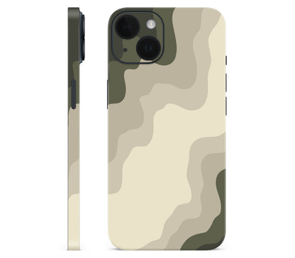 iPhone 14 skin, Drift (Mirage), full wrap without logo cutout