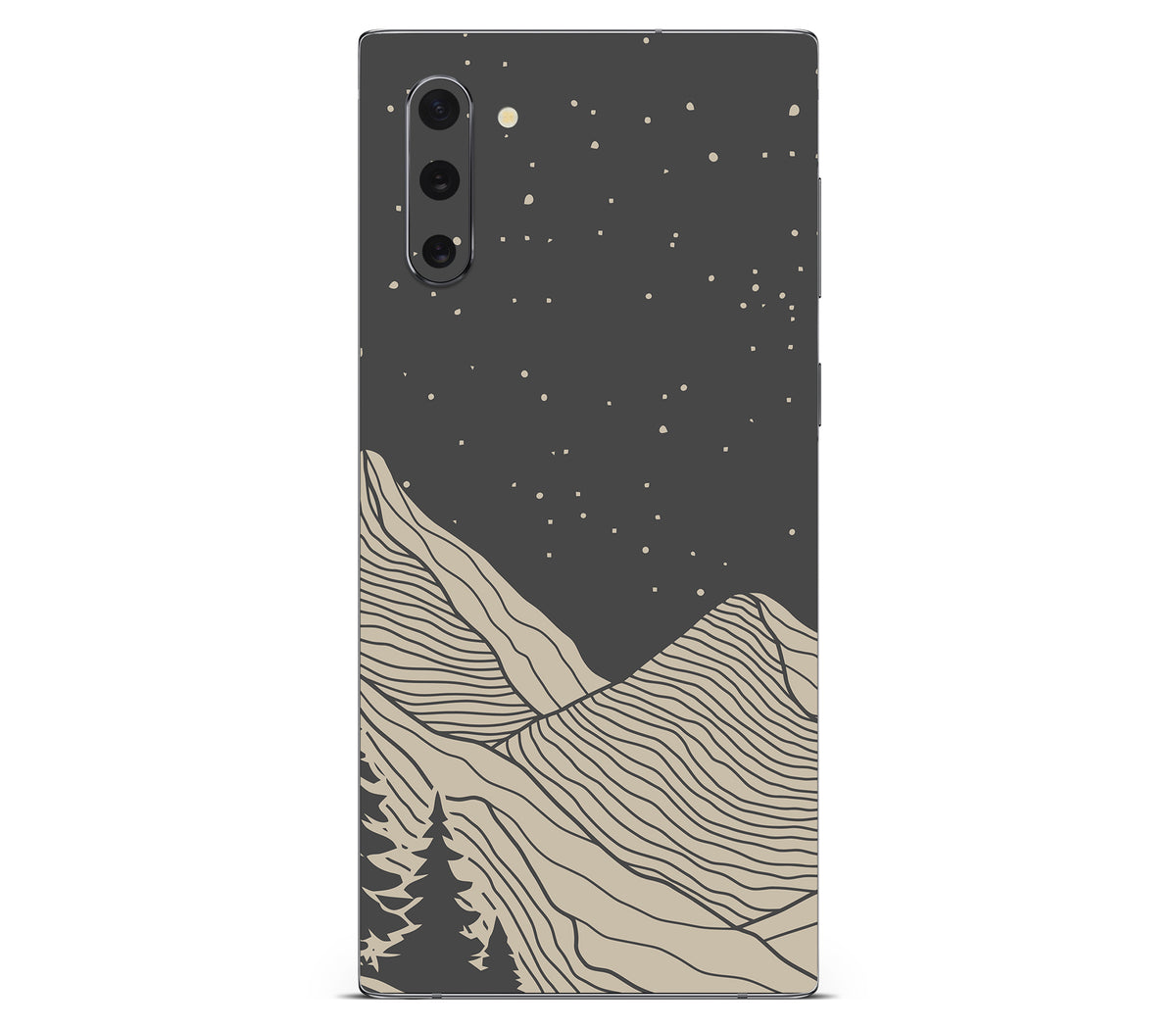 Galaxy Note 10 skin, Nightline