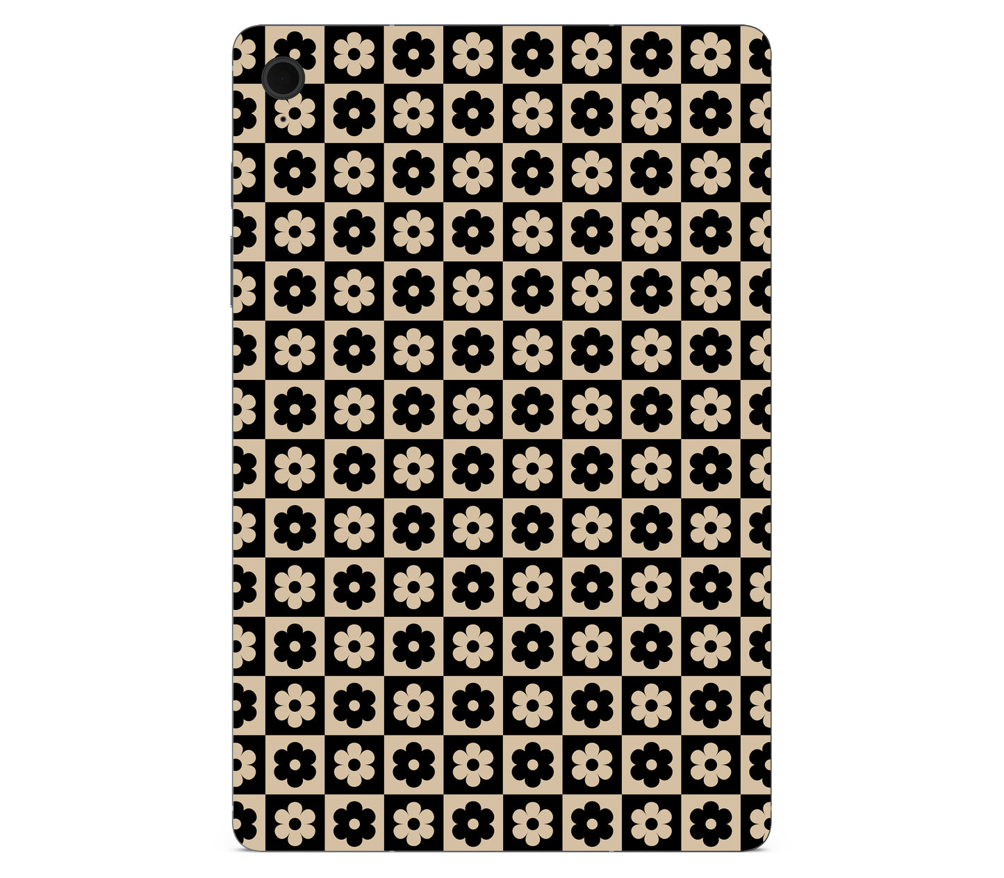 Galaxy Tab S10 FE skin, Floral Grid, back skin