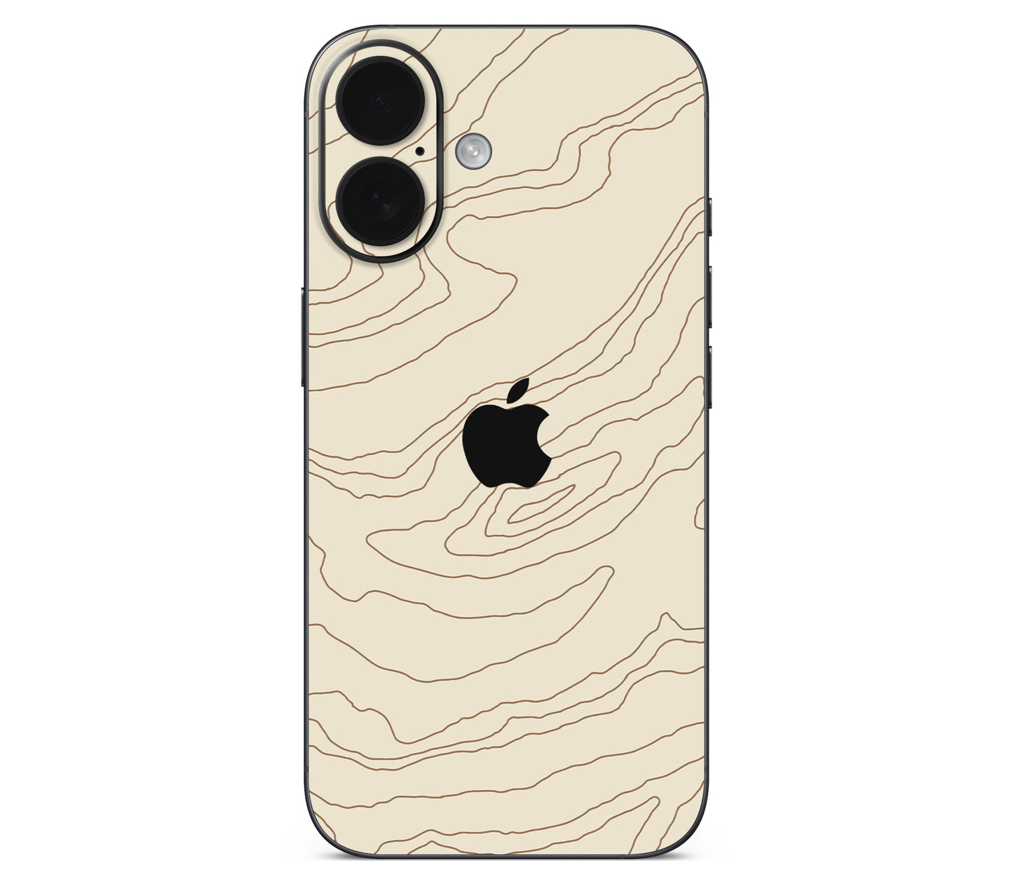 iPhone 16 skin, Dune, back skin with logo cutout