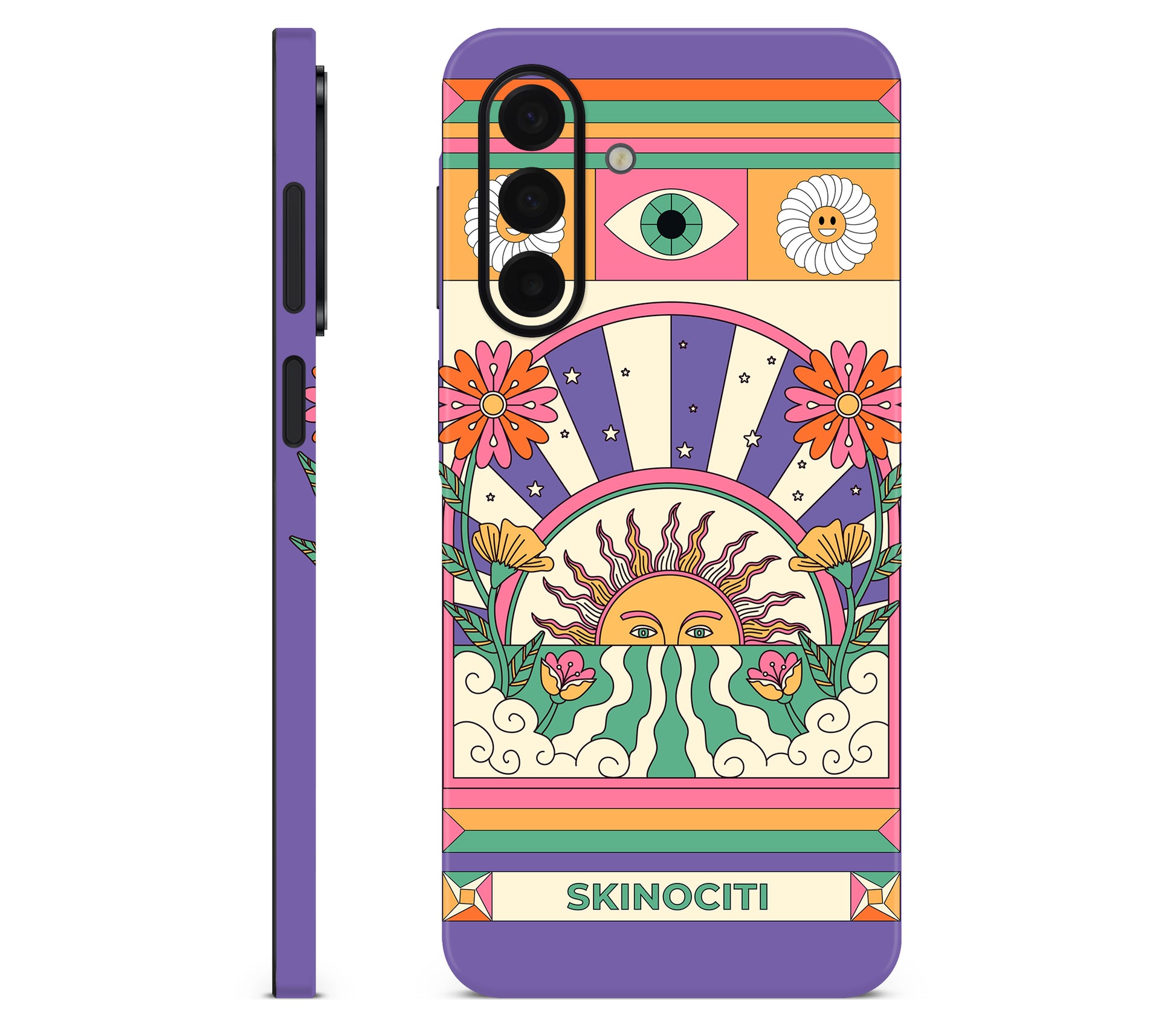 Galaxy A17 skin, Acidic Glare, view 2